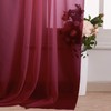 PONY DANCE Red Tulle Fabric Sold by the Metre Pelmet