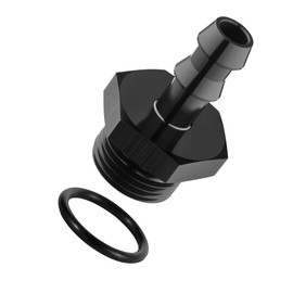 EVIL ENERGY 8AN ORB Male to 5/16" Barb Straight Fitting Adapter