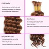 Boho Hair for Braiding #30 Deep Wave Bulk Bundles for