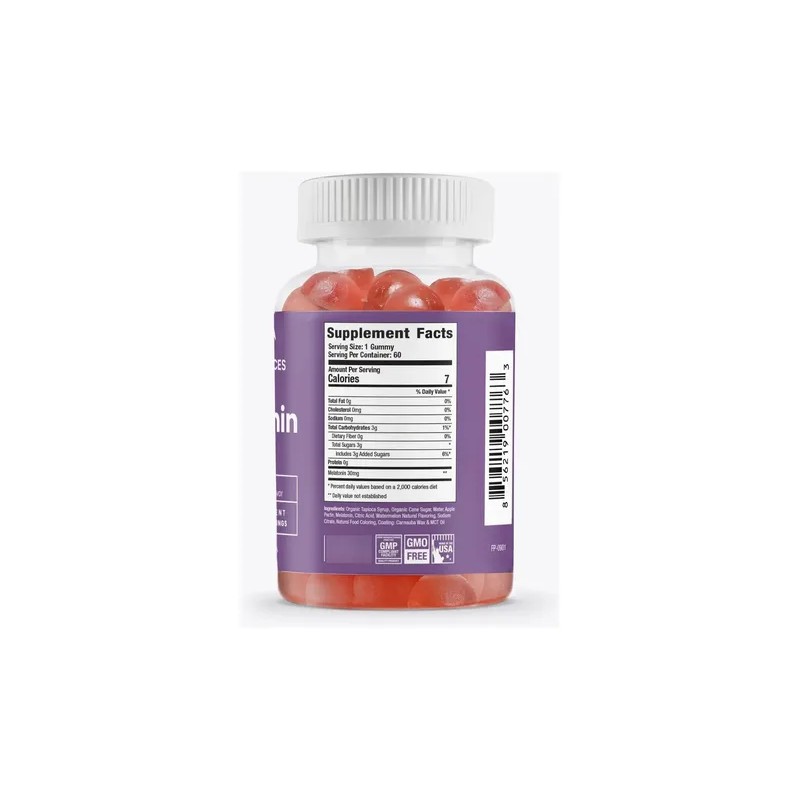 Sierra Life Ciencias Gomitas 30mg Melatonina Alta Dosis 30u