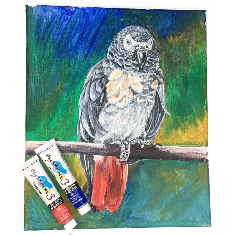 System 3 Acrylic 75ml Titanium White