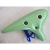 Utopia Ceramic Ocarina Key Lime Yellow Green Alto C Key
