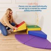 ECR4Kids SoftZone Adventurer's Summit Ramp, Corner Climber, Assorted, 4-Piece