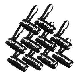 KICHOUSE 10pcs Outdoor Winter Glove Strap Nonslip Hanging Wristband for Skiing Sports Elastic Lost Glove Holder Comfortable Flexible Design for Secure Use