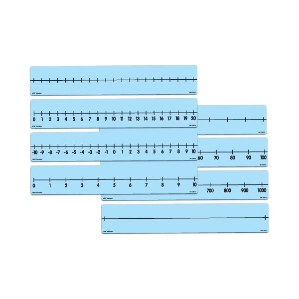 EAI Education Magnetic Dry-Erase Whole Number Lines