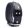 Bestia® Eros Leather Collar for Large Dog Breeds with Antique