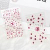 430PCS Pink Self Adhesive Face Gems and Pearls for Children