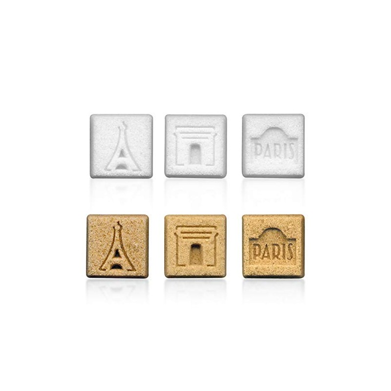 Canasuc Paris "Window Gift Box" of Assorted French Molded Sugar