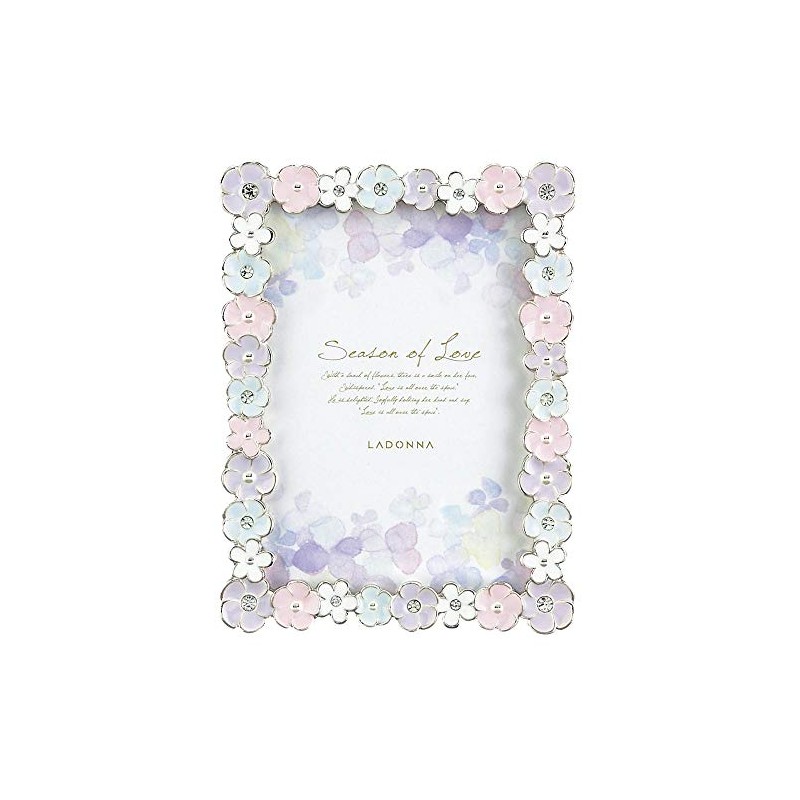 LADONNA ラドンナ ブライダルフレーム BJ13 フラワー サービス ピンク