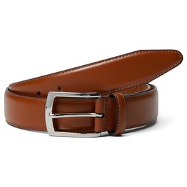 Johnston & Murphy Men's Feather Edge Belt, Tan, 44