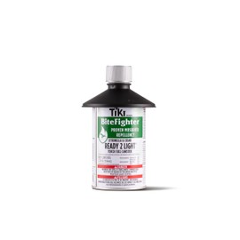 TIKI BiteFighter® 12 Ounce TIKI Torch Fuel Ready 2 Light®, Citronella & Cedar Mosquito Repellent Formula | Tiki Torch Fuel for Outdoor & Backyard Use | Ideal for Torches & Table Torches | TIKI