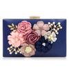 Milisente Evening Bag for Women, Flower Wedding Evening Clutch Purse