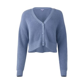 Florence By Mills | Ladies Daywear Bright Side Cropped Cardi | Endless Sky | M