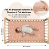 Yoofoss Pack of 2 Baby Fitted Sheets 60 x 120