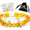 AmberJewellery 100% Baltic Amber Bracelet - Best Quality, Amber