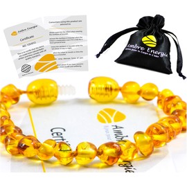 AmberJewellery 100% Baltic Amber Bracelet - Best Quality, Amber