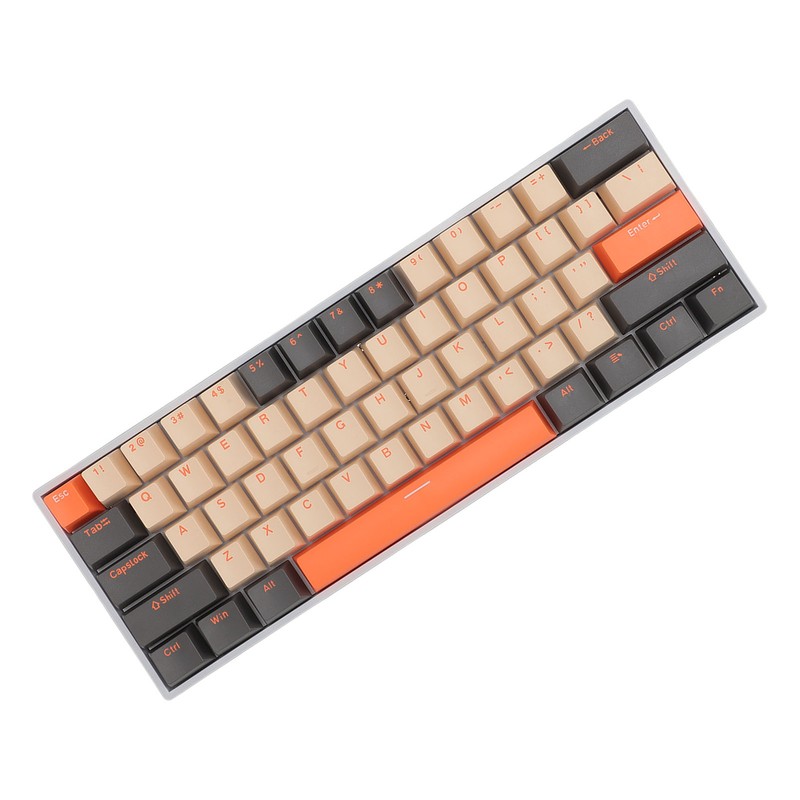 Mechanical Keyboard 61 Keys RGB Backlight 3 Connection Modes Wireless