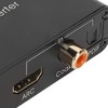 HD Output ARC Sound Extractor 192KHz Optical SPDIF 3.5mm Headphone