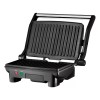 Chefman Parrilla Panini Prensa Chefman Rj02-180-4-r Apertura 180° Color Negro