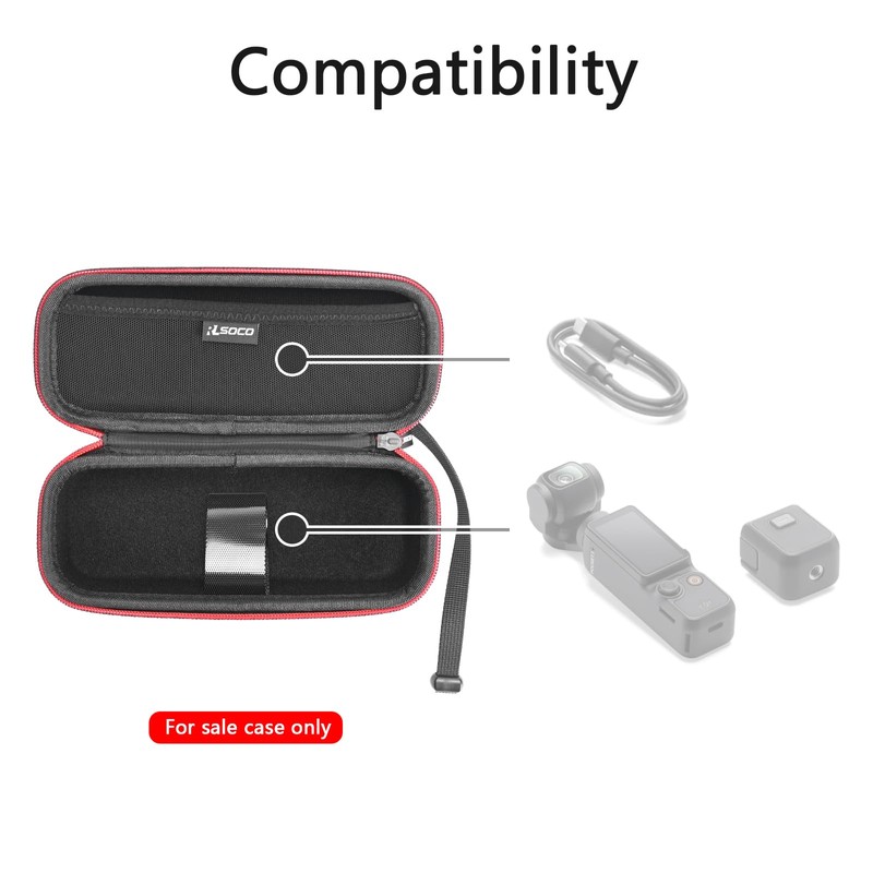 RLSOCO Carrying Case for DJI Osmo Pocket 3