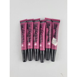 COVERGIRL 6 PACK COVERGIRL MELTING POUT GEL LIQUID LIPSTICK 130 DON'T BE JELLY