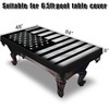 BUAEL Pool Table Cover, Waterproof & Dustproof Outdoor/Indoor Pool Table