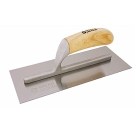 Spear & Jackson Carbon Steel Plastering Float with Timber Handle, 280 x 114 x 0.57 mm