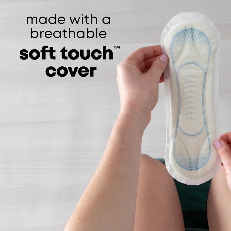 U by Kotex Clean & Secure Maxi Pads, Heavy Absorbency,