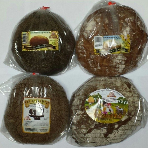 NEW European Bread Sampler #4 {4 Kinds of Gourmet Rye Breads (Ukrainian Rye, Old Kiev Rye, Country Style Ukrainian Rye, & Narochansky Rye)}
