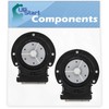 2-Pack 4681EA2001T Washer Drain Pump Motor Replacement for LG 4681EA2001T