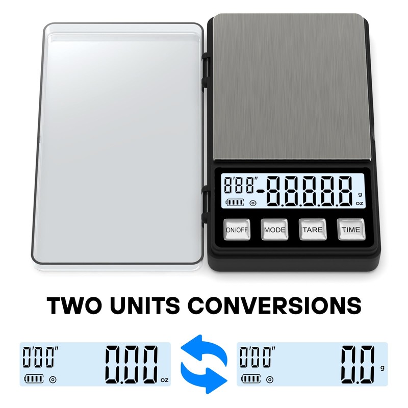 Weightman Espresso Scale with Timer 1000g x 0.1g Small &