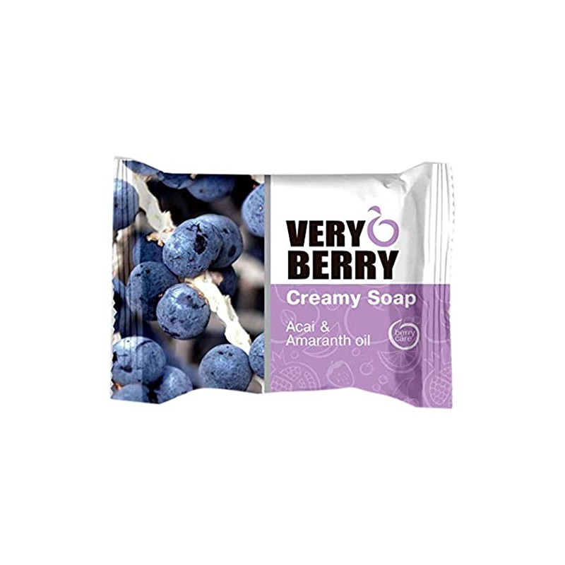 Verry Berry Acai & Amaranth Oil Bar Soap 100g
