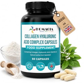Collagen Capsules | Marine Collagen with Hyaluronic Acid | 60 Capsules