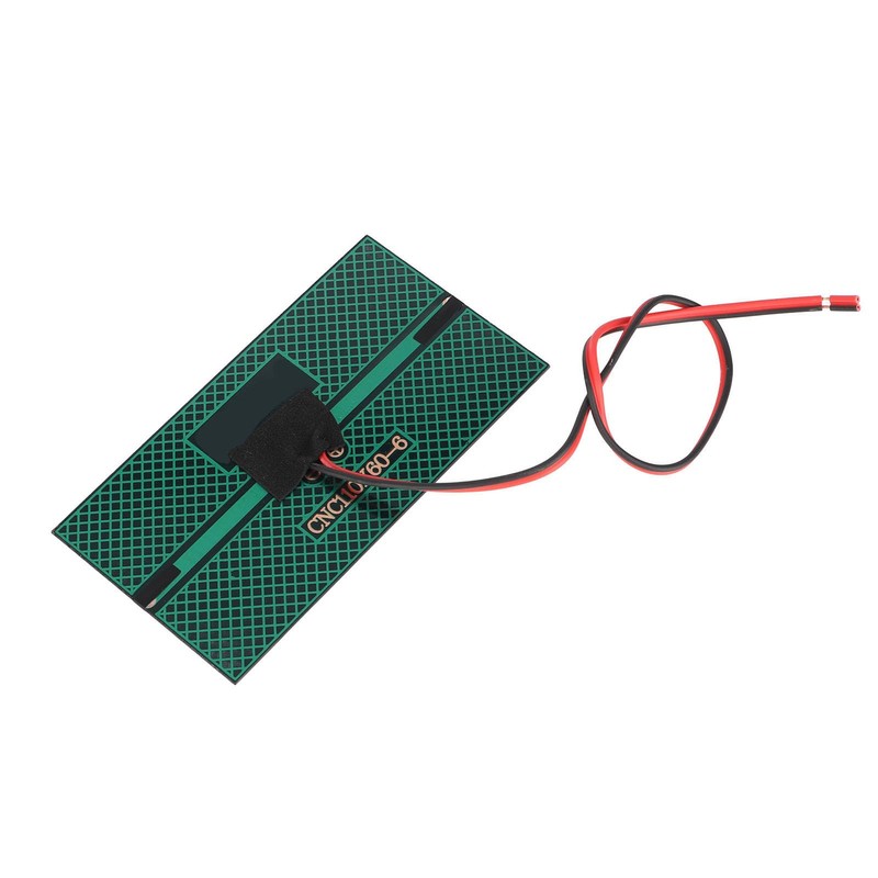 Moncer 1W 6V Mini Solar Panel, 3PCS Polysilicon Cell Charger