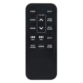 For Zvox Replace Remote Control for ZVOX AccuVoice TV Speaker AV157 AV455 AV355 AV855