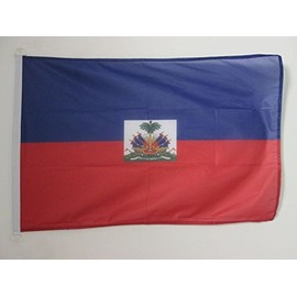 AZ FLAG Haiti Nautical Flag 18'' x 12'' - Haitian Flags 30 x 45 cm - Banner 12x18 in for Boat