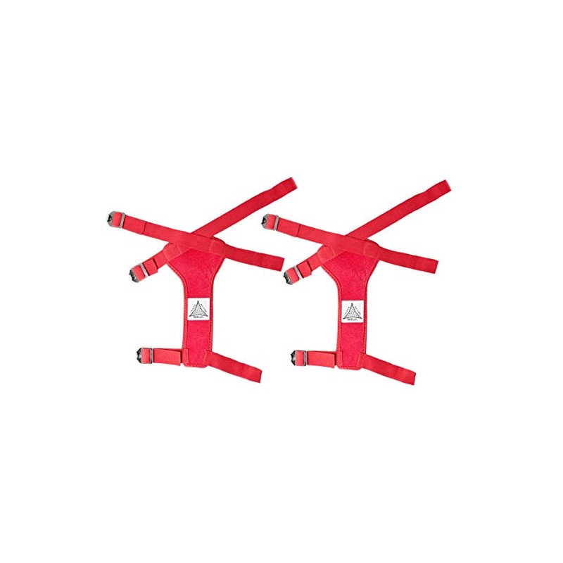 All-Star Replacement DeltaFlex Harness for Adult Leg Guards. (Red)