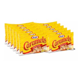 Kraft Original Caramels Candy, 340g/12 oz., (12pk) {Imported from Canada}