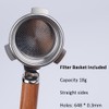 CAPFEI Bottomless Portafilter 54 mm Flat Sitting Compatible with Sage/Breville