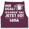 Geschenk mit Namen personalisiert by Shirtracer - Apron - Cooking