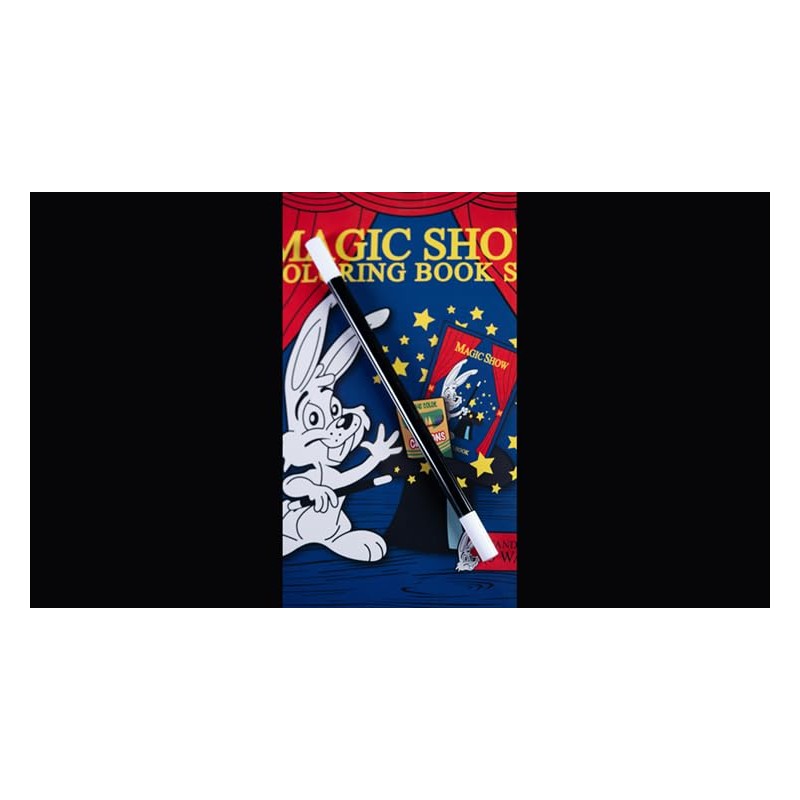 MAGIC SHOW Coloring Book DELUXE SET (4 way) by Murphy's