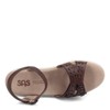 SAS Duo Adjustable Comfort Sandal Darkwood 7 N - Narrow