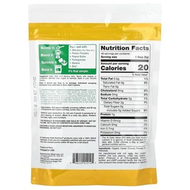 California Gold Nutrition Organic Cacao Powder, 8.5 oz (240 g) – Non-GMO, Unsweetened, Antioxidant-Rich, Superfood for Smoothies, Baking & Drinks