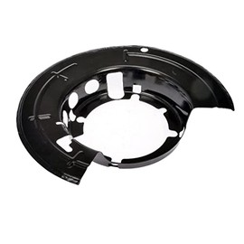 KarParts360 for Ford F-450 Super Duty 2011 12 13 14 15 2016 Brake Dust Shield | Black | Made of Steel | Disc - Front Brake Type | 5 Mounting Hole | Rust Resistant | Replacement for 6C3Z2K005B