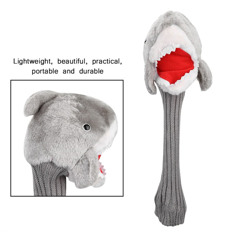 Shark Head Animal Golf Wood Driver Head Cover Headcover