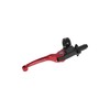 Set Brake and Clutch Fitting with Folding Lever Racing Red