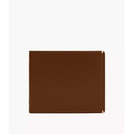 Fossil Men's Westover Bifold with Flip ID Brown Wallet ML4583210