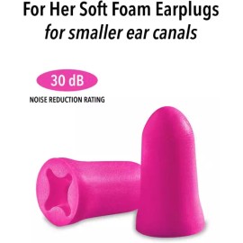 Mac's 맥의 소프트 폼 슈팅 이어플러그 100쌍 핑크 - 사냥 전술 표적 스키트 및 트랩 사격용 소형 Mac's Soft Foam Shooting Earplugs 100 Pairs Pink - For Hunting Tactics Target Shooting and Trap Shooting Small