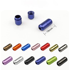 FUYUERO Set of 10 Shoelaces, No Tie Laces, Metal Fittings, Capsule Lock, Buckle, Sneakers, Casual Shoes, Shoelaces, Accessories, Screw Lock, Shoelaces, Capsule Shoe Laces, Buttons, Fasteners, gold