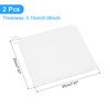 uxcell Silicone Tub Stopper Floor Drain Cover, 8 x 8inch